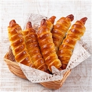 粗挽きソーセージパイ 6個