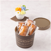 【お花のギフト】フィナンシェ 4個入