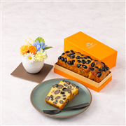 【お花のギフト】大粒丹波黒豆のパウンドケーキ