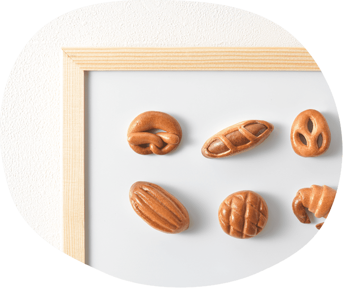 可愛い飾りパン