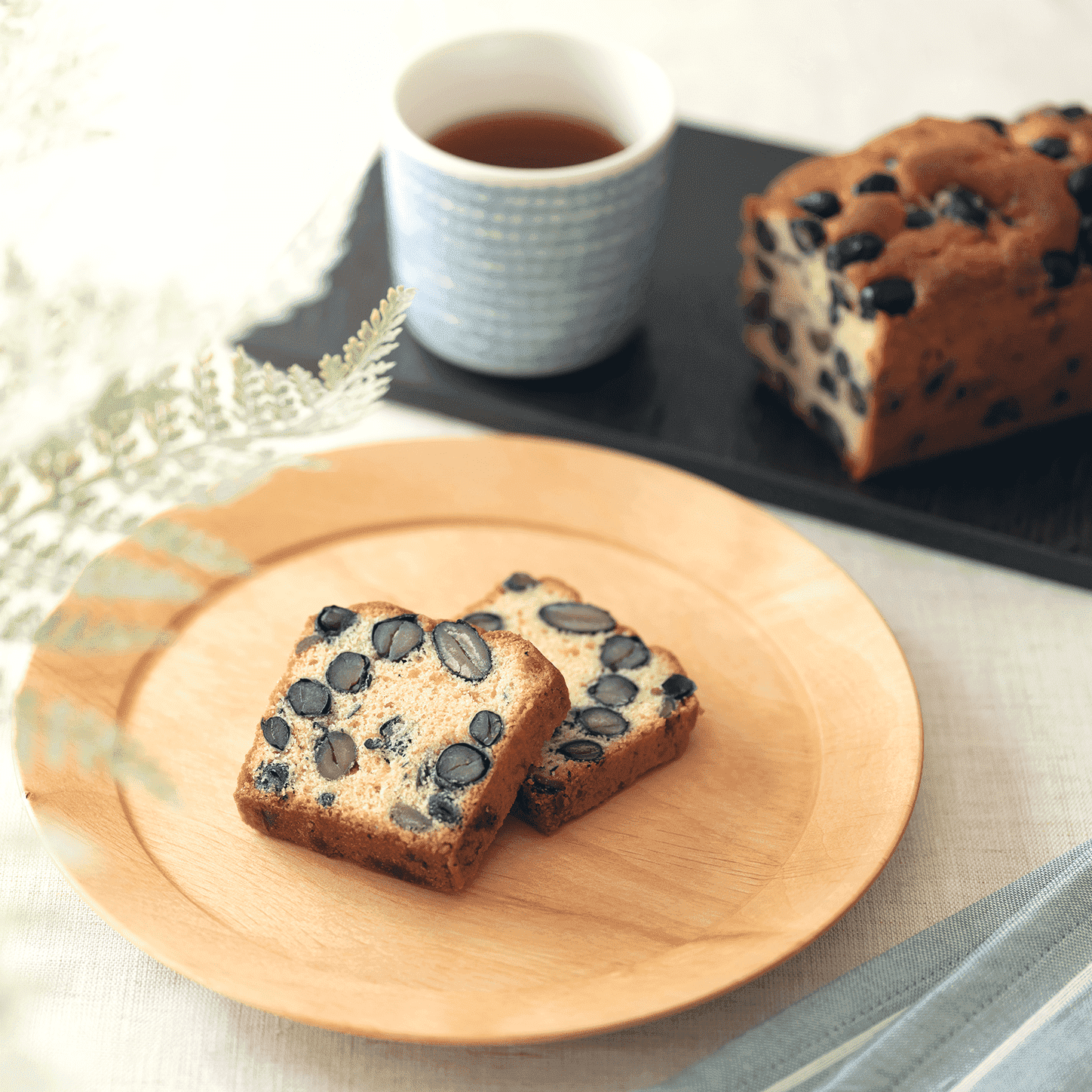 大粒丹波黒豆のパウンドケーキ