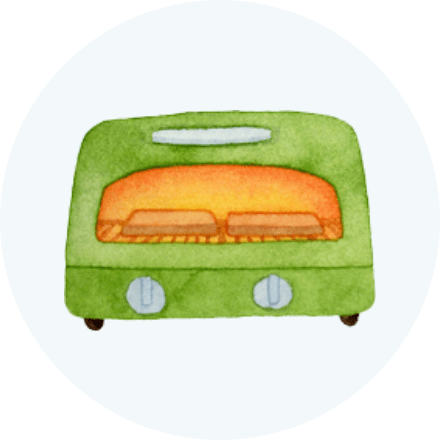 おうちでいつでも焼きたてを