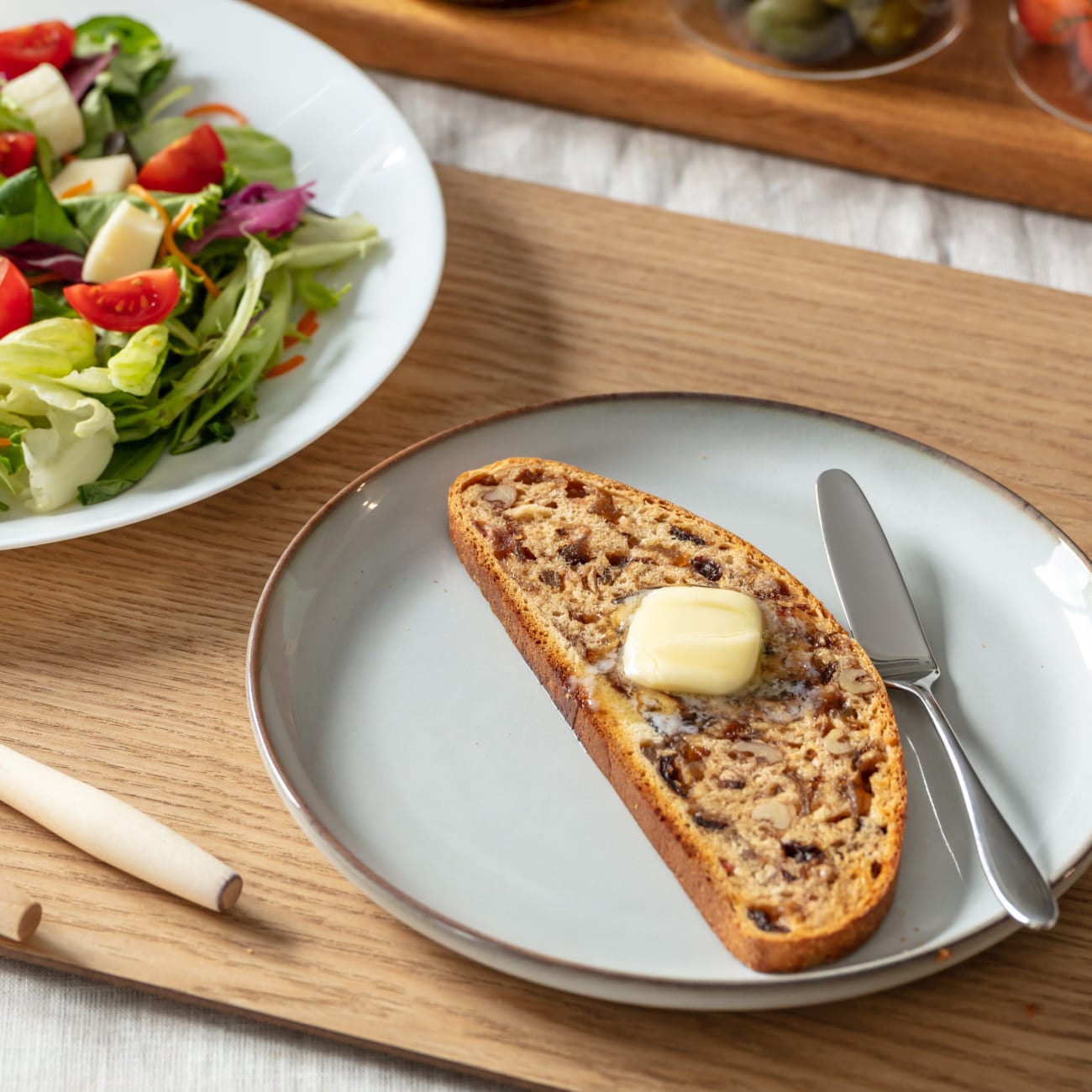 トーストしたフッツェルブロートの食べ方