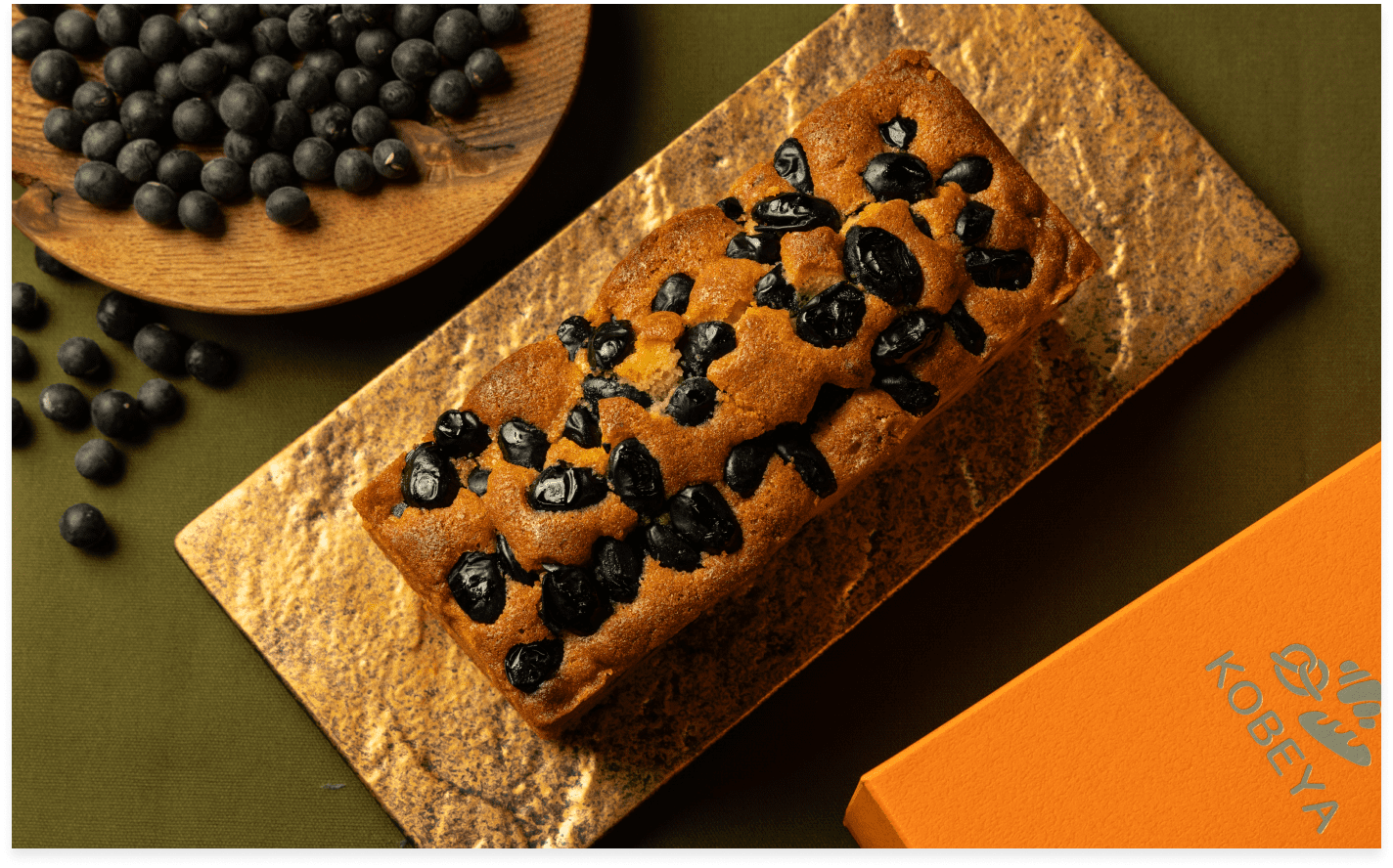 大粒丹波黒豆のパウンドケーキ