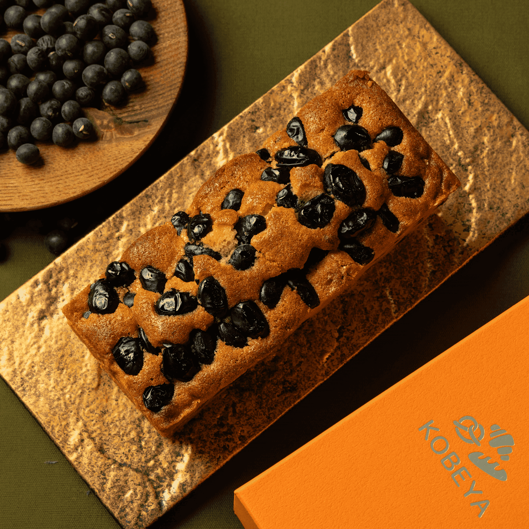 大粒丹波黒豆のパウンドケーキ