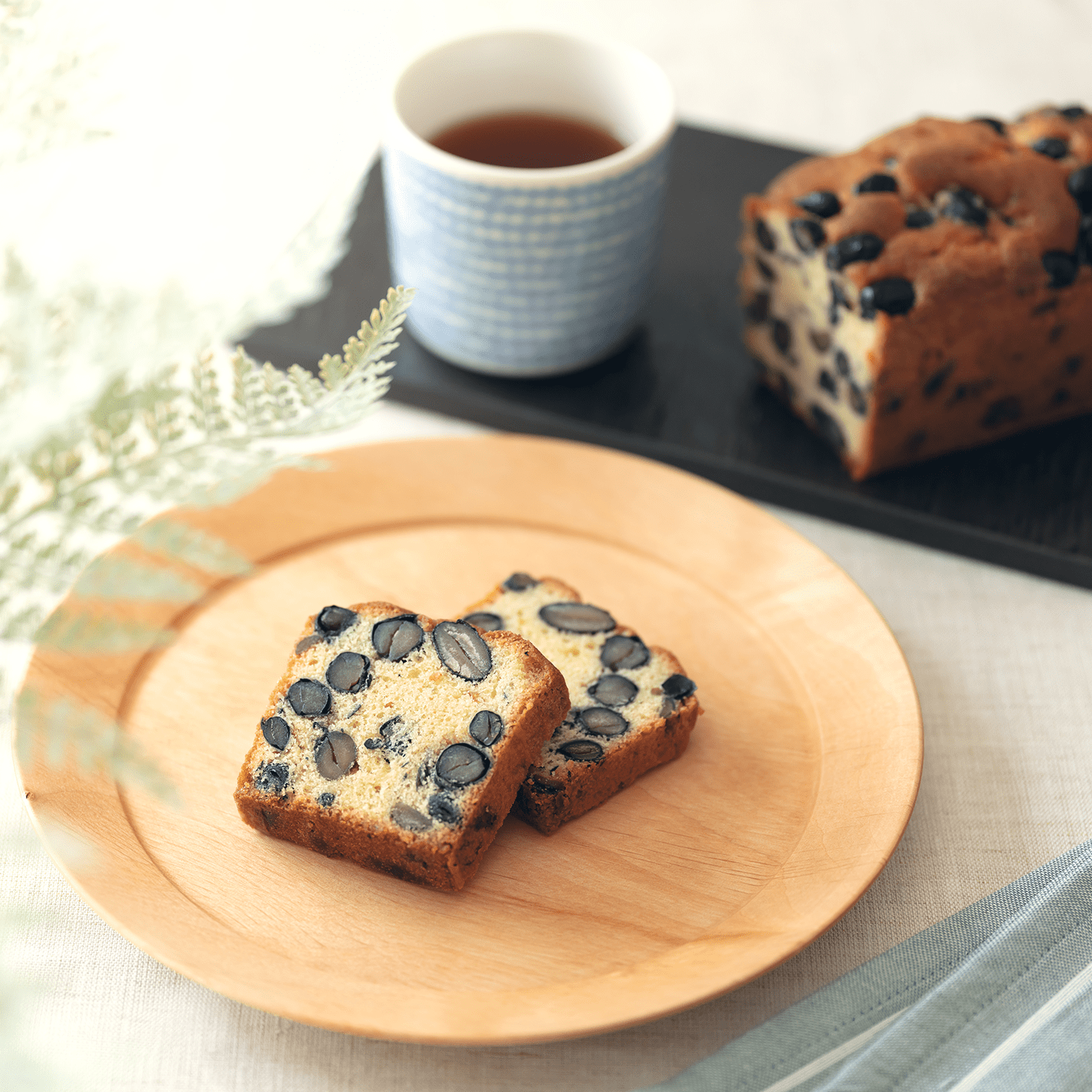 大粒丹波黒豆のパウンドケーキ