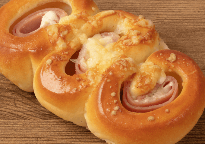 ちぎれるハムチーズ