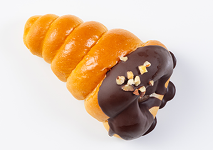 チョコカスタードコロネ