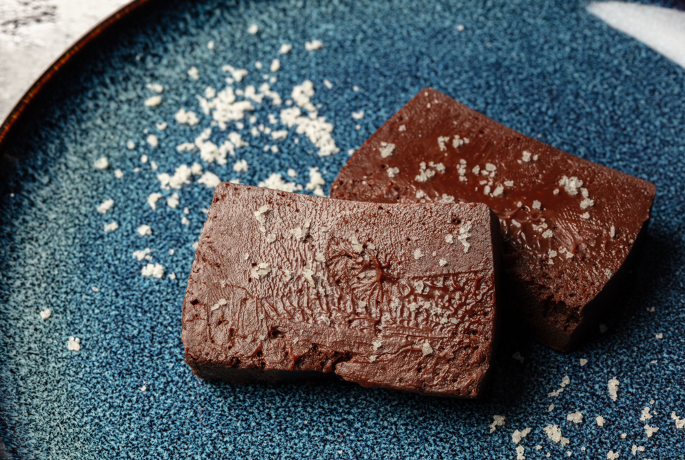テリーヌ・オ・ショコラと岩塩