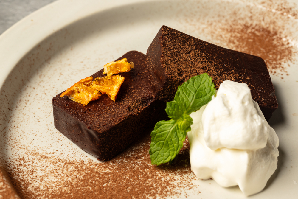 テリーヌ・オ・ショコラとシナモン