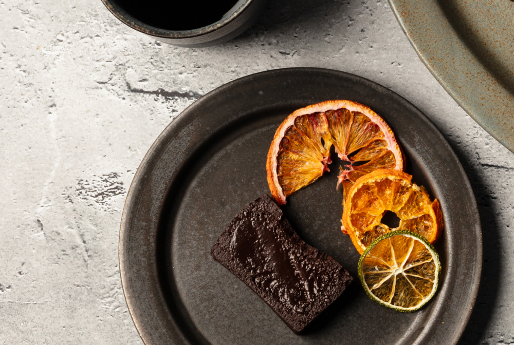 テリーヌ・オ・ショコラとコーヒー